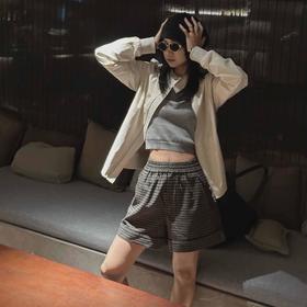 顺丰包邮洛诗琳02256经典叠穿神器羊毛混纺针织马甲女868