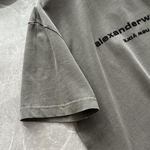 点此购买 大王春夏季男女款纯棉圆领水洗做旧成衣染色短袖T恤 md 309483 商品图10