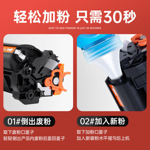 绘威M232dw专用硒鼓粉盒适用惠普HP LaserJet MFP M232dw墨粉盒 跃系列M232dw打印机专用硒鼓墨盒 商品图2