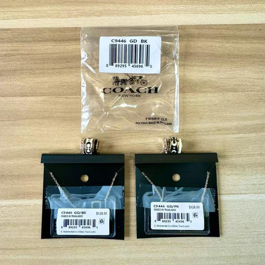 开年新春爆款 2025新春爆款 原单 正品Coach/蔻驰 签名珐琅 Rondell 三环小蛮腰项链 超帅 超百搭 商品图10