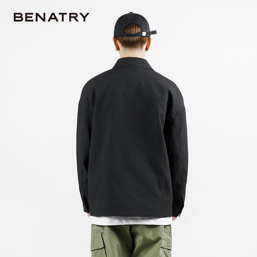 贝纳川翻领潮流男士夹克外套ECP100009 商品图5