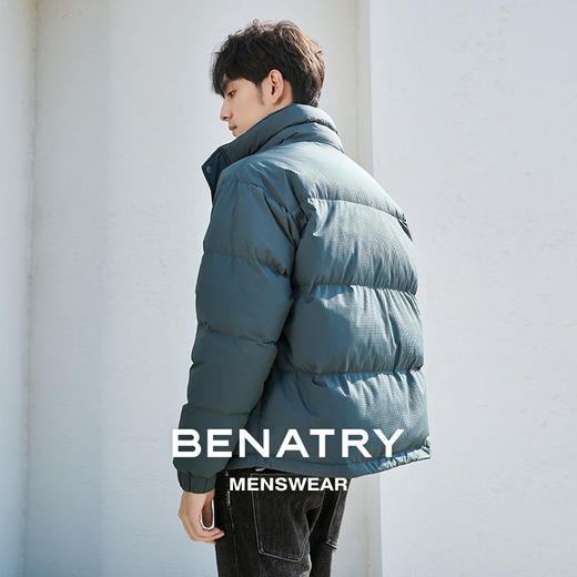 贝纳川立领时尚休闲男士羽绒服ECP405013302 商品图2