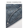 MC |MODE COMMUTER夏季休闲通勤时尚潮流阔腿牛仔短裤男裤MCE125015D 商品缩略图3