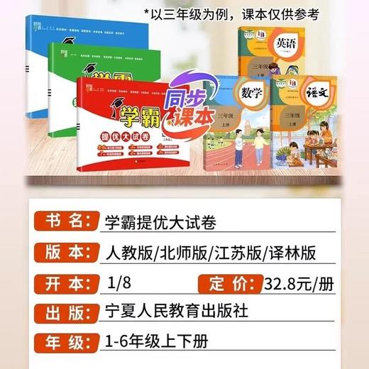2025春学霸提优大试卷下册人教同步教材单元期中期末冲刺测试卷 商品图1