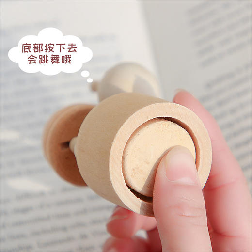 「9.9到手！木质摆件」木质小动物迷你桌面摆件创意可爱学生儿童益智玩具北欧风卧室装饰家居饰品 商品图1