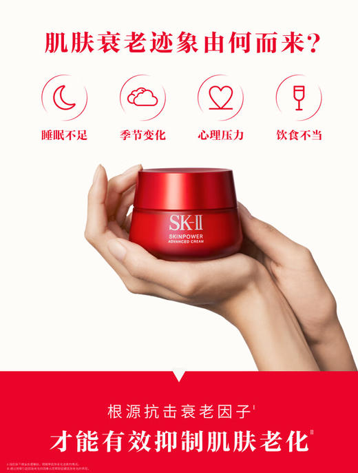 SK-II致臻赋能焕采精华霜礼盒装（大红瓶组合滋润版） 商品图1