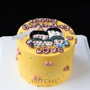 1027CAKE | 奶油霜手绘 相亲相爱一家人 商品缩略图0