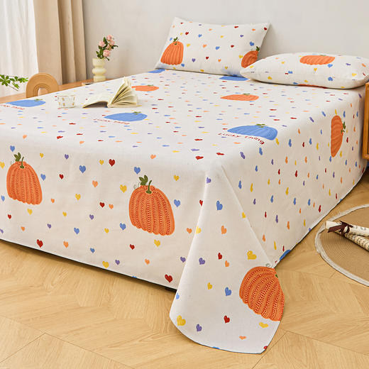 【比普通床单厚1.5倍】奶奶辈喜欢的原棉老粗布凉布席 棉质加厚床单三件套 商品图10