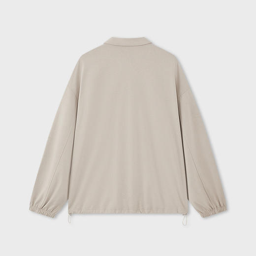 MC |MODE COMMUTER春季热卖通勤质感纯棉针织抽绳夹克外套MCE121313A 商品图1