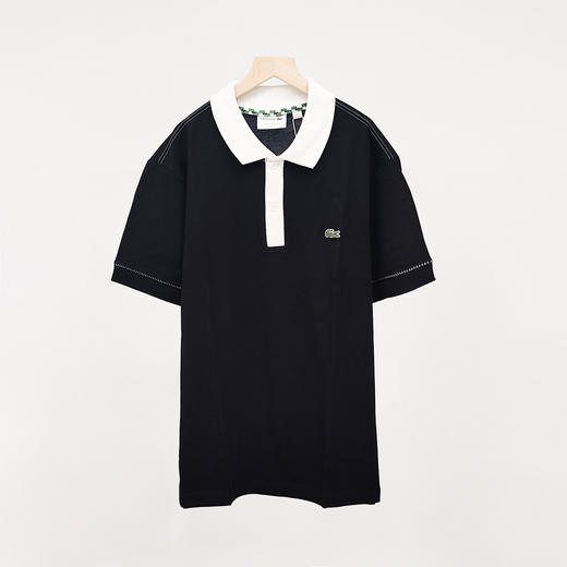 鱼仔 2025新款撞色领短袖POLO衫 Z-15023 商品图5