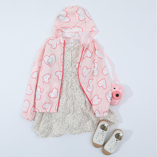 高性价比！品牌单整单撤柜 线下299！2025儿童轻薄连帽防晒男女皮肤衣！ 商品图5