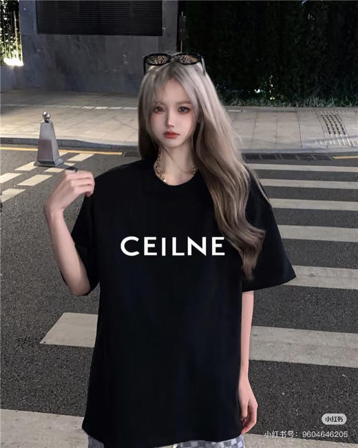 CELINE 字母印花短袖 商品图7