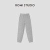 ROMI STUDIO“都市休闲”100%棉双面肌理宽松窄脚休闲裤RW24WX41144 商品缩略图0