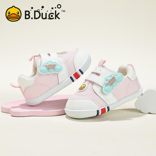 B.Duck小黄鸭童鞋春秋儿童运动鞋15-20 BY1686980 商品图1