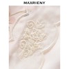 MAXRIENY2025年春季新款欧根纱绣花连衣裙透视感设计都市假日高腰(货号:MF86DR003) 商品缩略图1