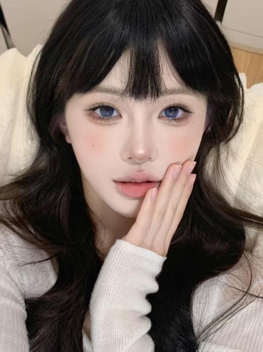 『半年抛大直径』FullyGift-丝缎海蓝 -14.5mm【半年抛 0-1000度  无525/575】 商品图5