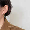 高级感极简几何素圈设计感耳环 商品缩略图4
