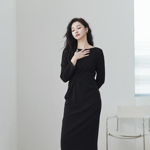 火桐hooton 凯特王妃长袖连衣裙778244 商品图5