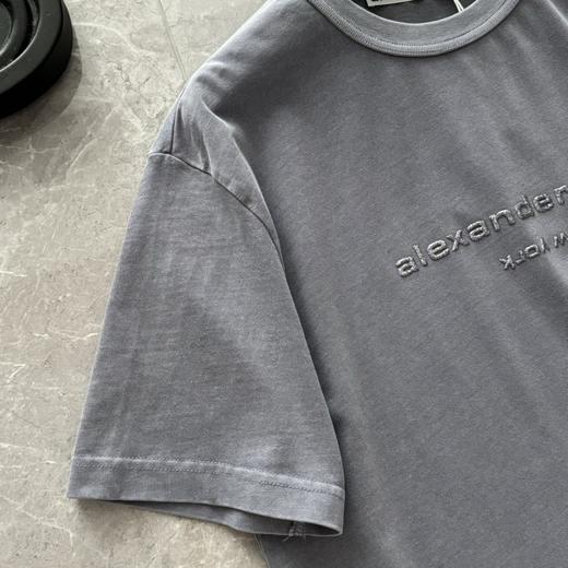 点此购买 大王春夏季男女款纯棉圆领水洗做旧成衣染色短袖T恤 md 309483 商品图6