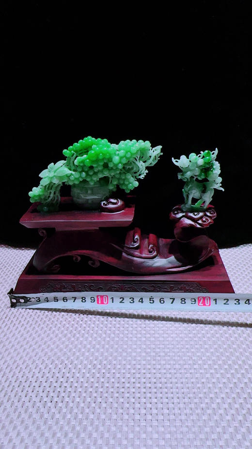 620857翡翠摆件【一路平安 一路富贵】 商品图2