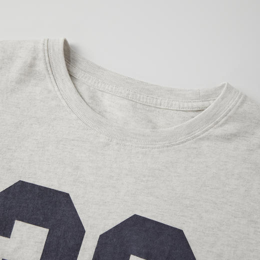 ROMI STUDIO“美式休闲”100%棉花纱感印花圆领短袖T恤 RWCRS41476 商品图2