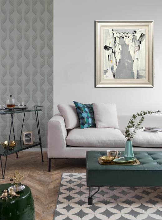 吴冠中|《水巷》——综合版（油画） 商品图2