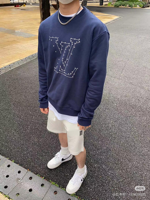 新品1V 经典连连看刺绣卫衣 商品图9