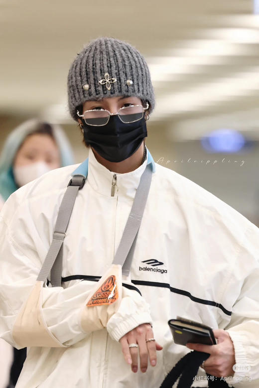 Balenciaga 立领徽标刺绣夹克外套 商品图2