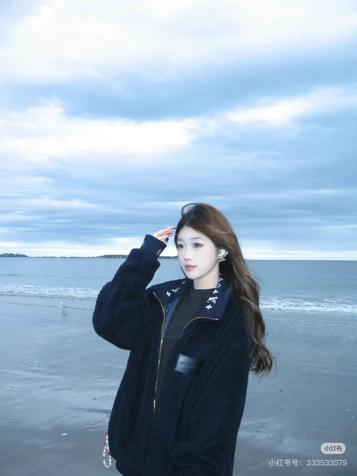 新品 1V 2024新款 棉羊毛羊羔夹克外套 商品图9