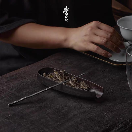 学古|有节茶拨 非遗工艺银款两色可选中式雅致 商品图3