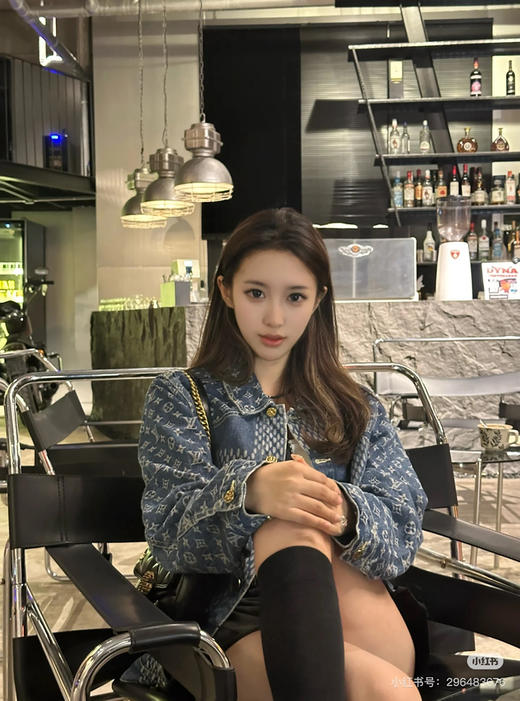 新品 1V✖️Nigo 经典款棋盘格牛仔夹克外套 商品图13