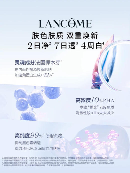 【中小样】兰蔻净澈焕肤淡斑精华10ml 极光精华 商品图2