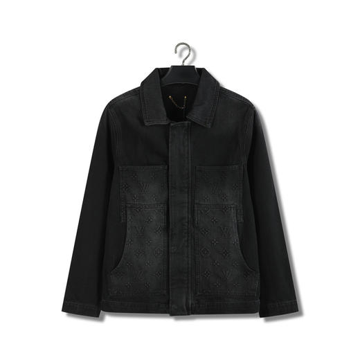 新品1V 24FW 牛仔压花外套（正确版） 商品图0