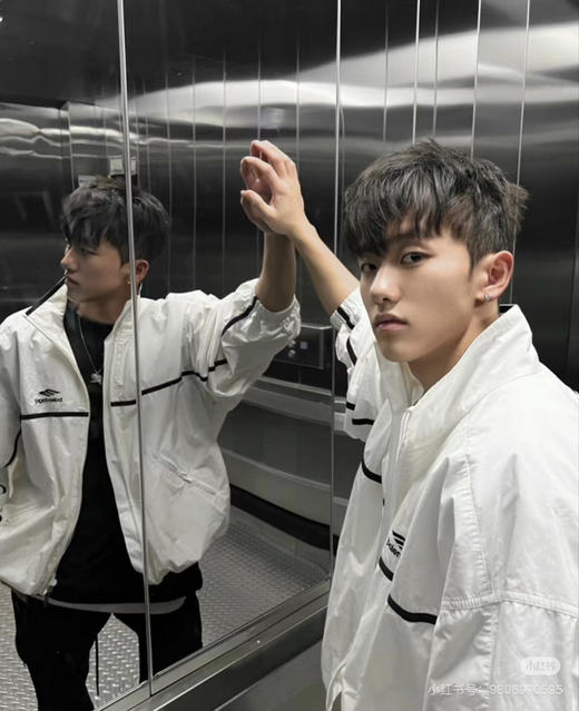 Balenciaga 立领徽标刺绣夹克外套 商品图4