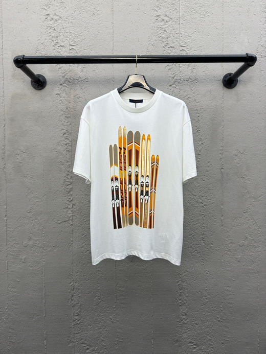 LOUIS VUITTON 金箔印花短袖 商品图0