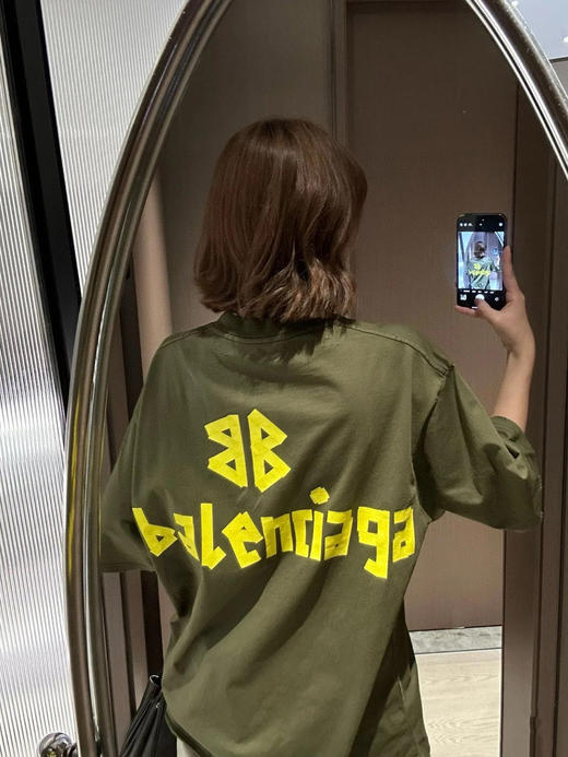 Balenciaga 美纹纸胶带T恤 商品图5