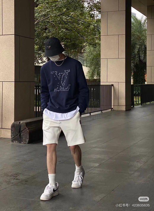 新品1V 经典连连看刺绣卫衣 商品图8