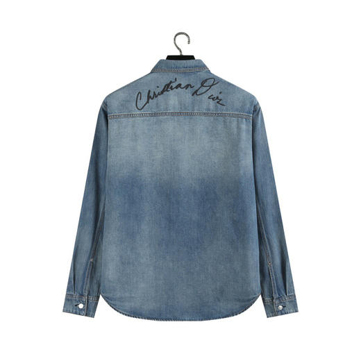 新品DR 24新款 CD兰铃花牛仔夹克衬衫 商品图1