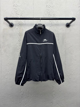 Balenciaga 立领徽标刺绣夹克外套