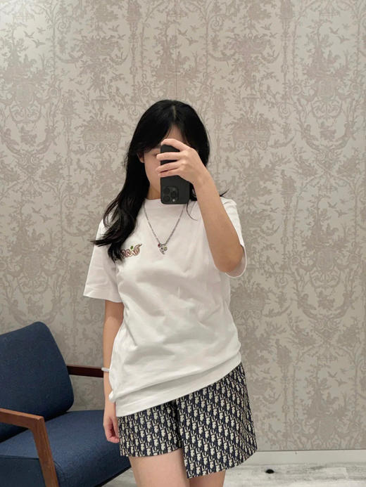 新品DR✖️Kaws 联名款蛇年限定刺绣小logo短袖T恤 商品图1