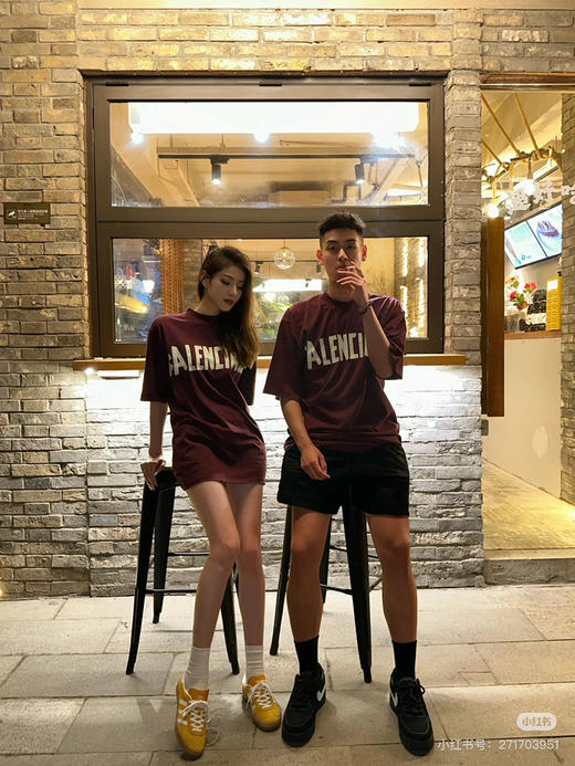 Balenciaga 美纹纸胶带T恤 商品图7