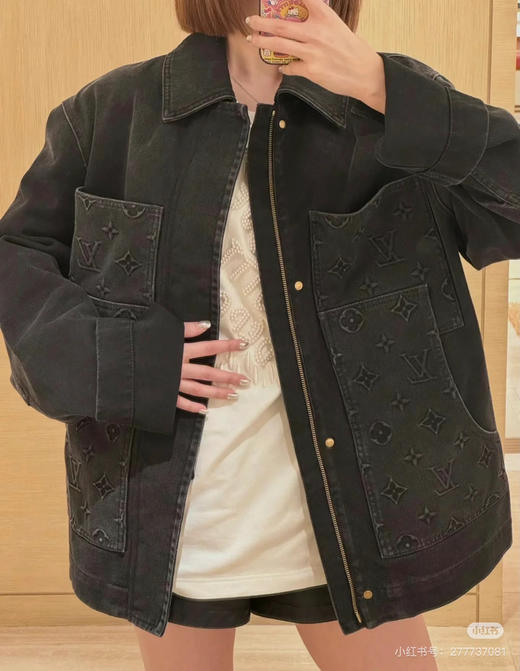 新品1V 24FW 牛仔压花外套（正确版） 商品图7