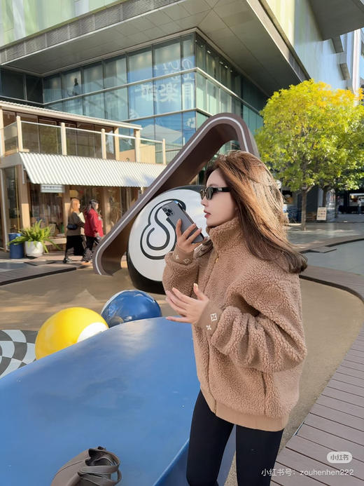 新品 1V 2024新款 棉羊毛羊羔夹克外套 商品图5