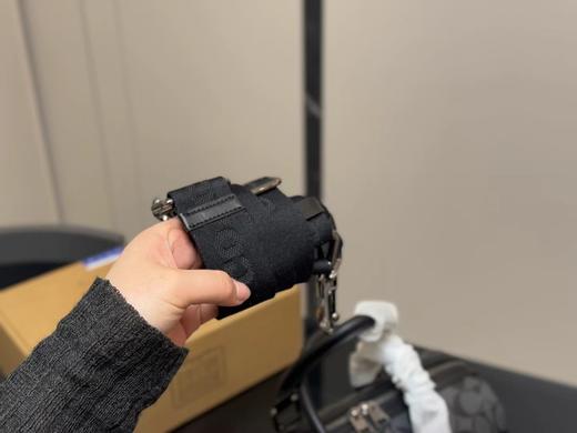 D021674简单百搭颜值高日常出街shou选黑花枕头包 商品图14