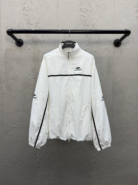 Balenciaga 立领徽标刺绣夹克外套