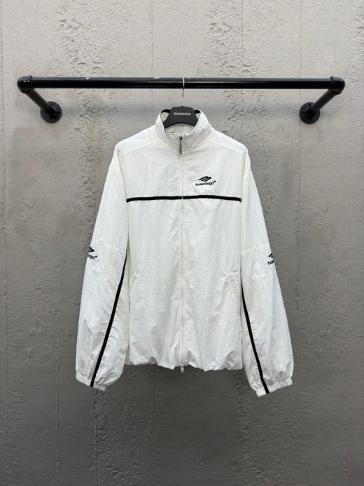 Balenciaga 立领徽标刺绣夹克外套 商品图0