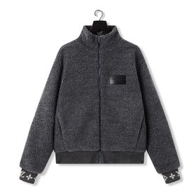 新品 1V 2024新款 棉羊毛羊羔夹克外套