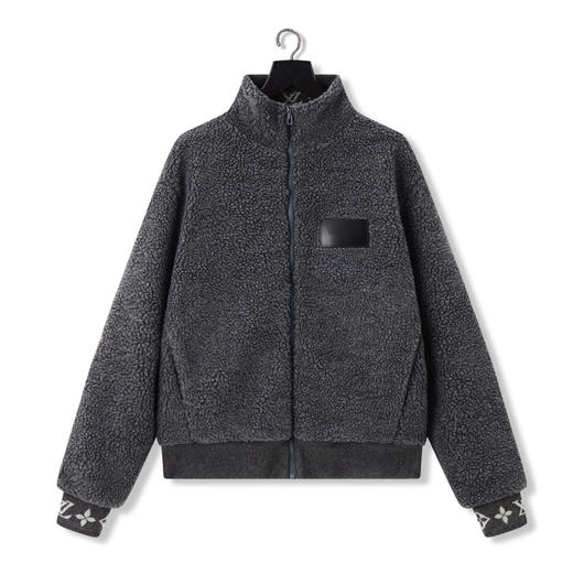 新品 1V 2024新款 棉羊毛羊羔夹克外套 商品图0