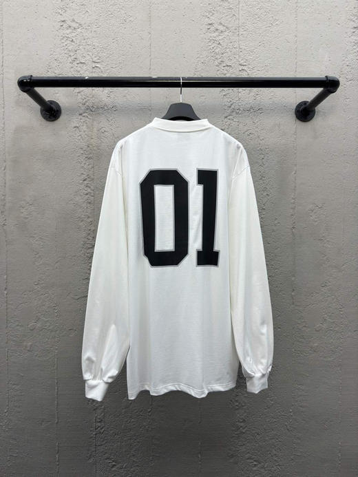 Balenciaga 字母刺绣01篮球长袖 商品图1