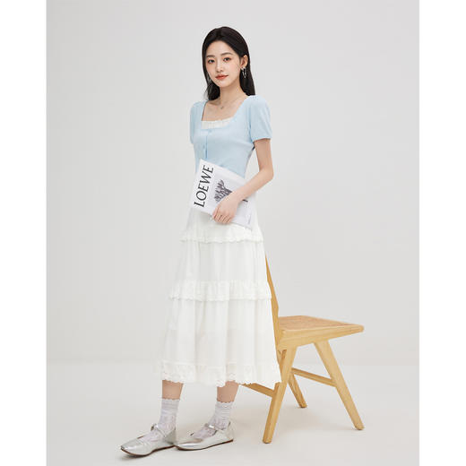 IEF/爱依服2025半身裙 夏季 法式温柔小女人气质通勤百搭单裙N0154 商品图2